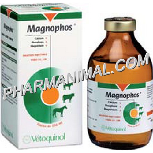 MAGNOPHOS   fl/250 ml 	sol inj